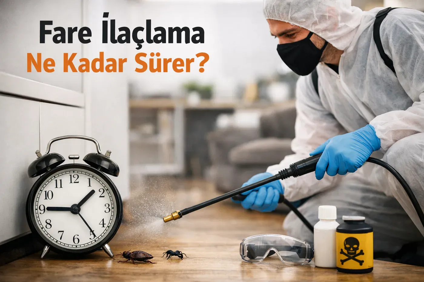 Fare İlaçlama Ne Kadar Sürer?