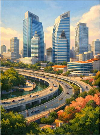 Ataşehir ilçesi için oluşturulan bölge görseli