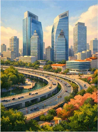 Ataşehir ilçesi için oluşturulan bölge görseli