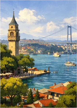 Beşiktaş ilçesi için oluşturulan bölge görseli