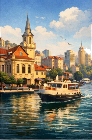 Kadıköy ilçesi için oluşturulan bölge görseli