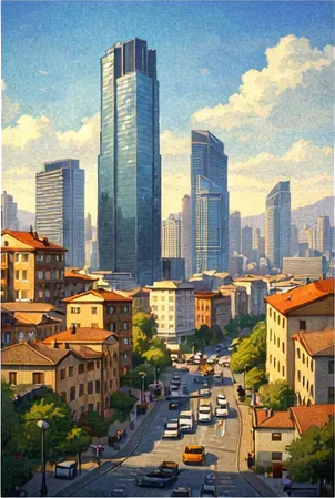 Şişli ilçesi için oluşturulan bölge görseli